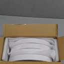 4PK 9 Inch LED Flush Mount Ceiling Light, 18W, 1860LM, 3000K/4000K/6000K CCT Selectable, Round Flat Panel Low Profile Ceiling Light Fitures for Hallway, Kitchen, Bedroom, Laundry Room (White)