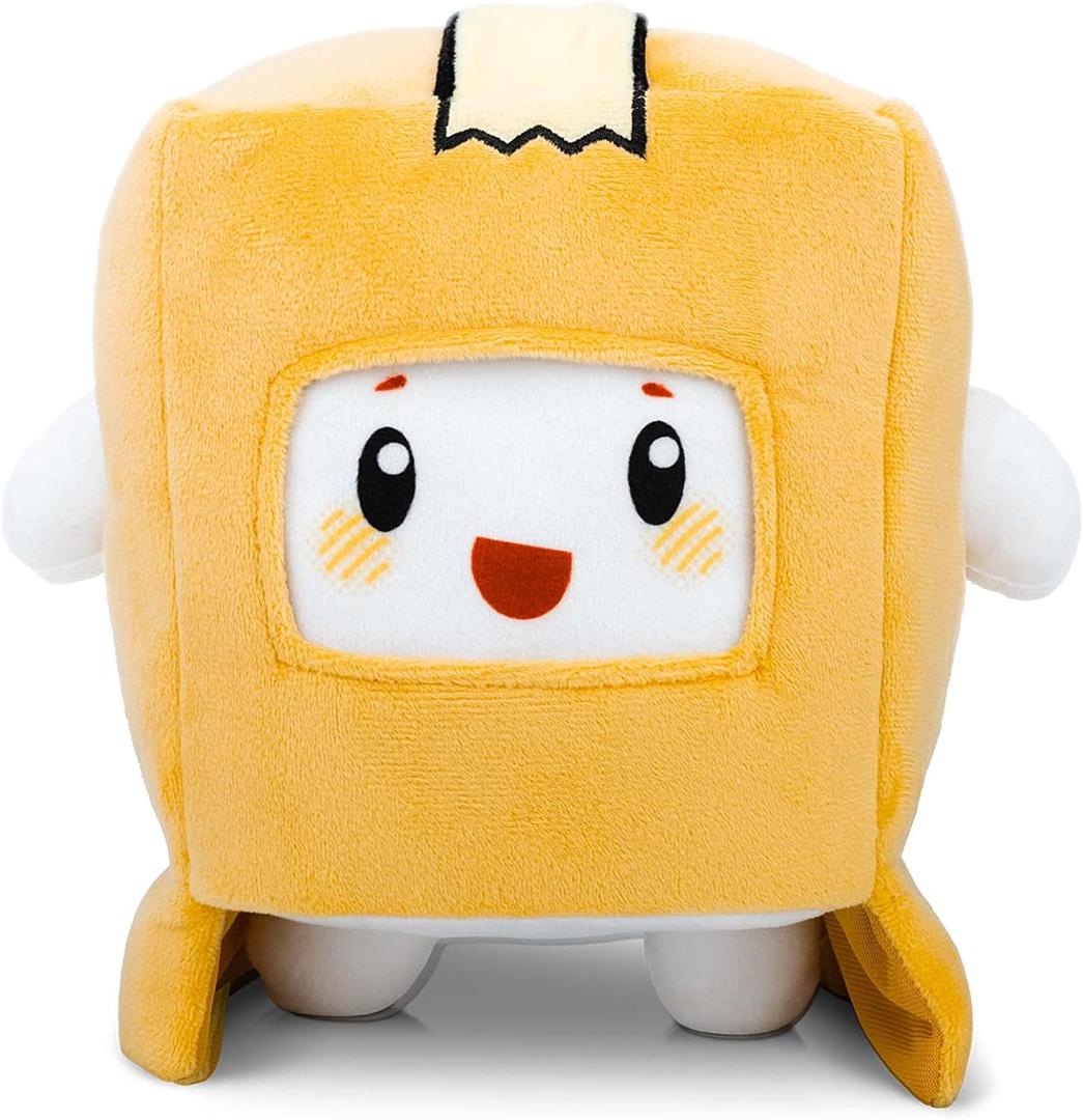 LankyBox Official Merch - Boxy 8" Plush Toy - Stuffed Plushie - Foxy & Boxy Plush YouTube