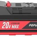populo 20V Max Lithium Ion 2.0Ah Battery Pack PPLBP, Exclusive 20V Tools