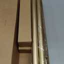 IFELS 2 Pack Heavy Duty Curtain Rods for Windows 28 to 48 Inch, 1 Inch Gold Curtain Rods Set of 2 Pack for Outdoor, Farmhouse, Bedroom, Adjustable Easy Install Drapery Rod (A2,Gold,30"-60"-2Pack)