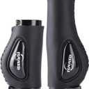 Silicone PU Leather Bicycle Handlebar Grips Sleeve Silicone Meat Ball Shock Grips Absorption Comfortable Mountain Bike Grips for Modified Mountain Bike