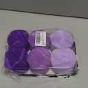 PheiLa Purple Crepe Paper Streamers 6 Rolls 492ft, Crepe Paper Birthday Decorations Purple Paper Party Streamers for DIY Gift Wrapping Wedding Holiday Party Decor, 1.77 Inch x 82 Ft/Roll