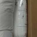 Three Geese Queen Size White Goose Feather Pillows Set of 2 - Soft 100% Cotton 600 Thread Count, Medium Firm,Soft Support for Side, Back, and Stomach Sleepers - Oeko-Tex Certified