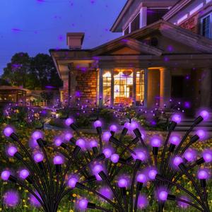 Kohlrabi Solar Garden Lights Outdoor, 6 Pack 60 LED Solar Purple Firefly Lights Waterproof, Sway by Wind, Halloween Swaying Light for Yard Patio Backyard Garden Planter Flower Bed Pathway Decoration Kohlrabi Solar Garden Lights Outdoor, 6 Pack 60 LED Solar Purple Firefly Lights Waterproof, Sway by Wind, Halloween Swaying Light for Yard Patio Backyard Garden Planter Flower Bed Pathway Decoration