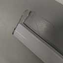 Zebra Roller Window Blinds,Custom Cut to Size,Roller Blinds Dual Layer Roller Shade Blinds, White,Fixed 72 InchesHigh,20 Inches Width