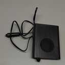 24V Car Heater, ABS Car Fan Heater, Windshield Heating Defrost Defogger with Plug in Cigarette Lighter, Car Windscreen Demister (Black)