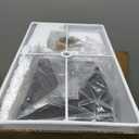 22'' Tall Table Lamps for Bedroom Set of 2, Silver Bedside Touch Control Lamp with 2 USB Ports&AC Outlet, Modern Living Room Table Lamp for Nightstand End Table, 3-Way Dimming with 2 E26 Edison Bulbs