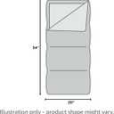 Happy Nappers Pillow & Sleepy Sack- Comfy, Cozy, Compact, Super Soft, Warm, All Season, Sleeping Bag with Pillow- Blue Shark (Medium- 54 x 20)