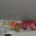 Pirate Costume Accessories Set for Women Men 6pcs Pirate Headscarf Sash Waist Chain Necklace Earrings