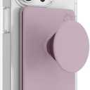 PopSockets Phone Wallet with Expanding Kickstand, Phone Card Holder - Blush Pink