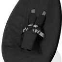 Baby Swing Cover - Compatible with 4moms MamaRoo 5 Launched 2022 - Soft & Breathable Fabric, Machine Washable, Perfect for Baby & Newborn (Cover Only) Black