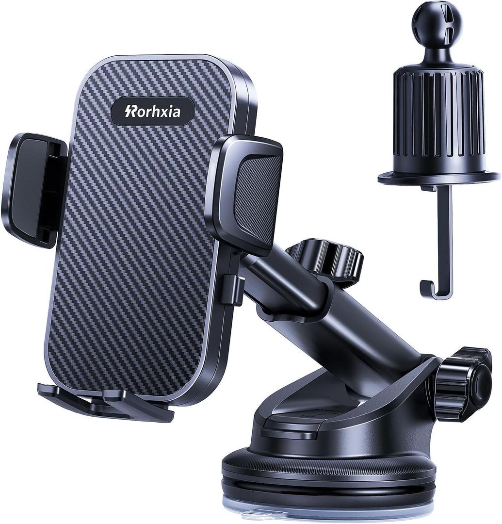 Rorhxia Phone Holders for Your Car Vent Fit for All Phones, iPhone, Samsung and More