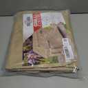 Grillman Grill Cover, BBQ Outdoor Grill Covers, Charcoal, Gas Grills, Waterproof, Rip-Proof, Weather-Resistant, Anti-UV, Barbecue Cover for Weber, Genesis, Charbroil, Nexgrill, etc (Tan, 58 Inch)