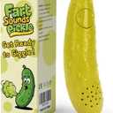A AIFAMY Fart Sounds Pickle - 30+ Unique Farts, Farting Cucumber Toy - Funny Gag Gift Idea for Adults Friends and Family, Coworkers Office Gag