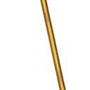 Servllcell Gold Trident 54In King Neptune Trident Costume Accessory,Plastic Poseidon Trident Prop Cosplay Party for Halloween Decoration
