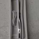 Cordless Hair Straightener and Curler 2 in 1, Fast Heating Cordless Flat Iron, Ultra-Light Portable Straightener for On The Go, Anti-Scald Design with USB-C Charging& Negative Ion (White)