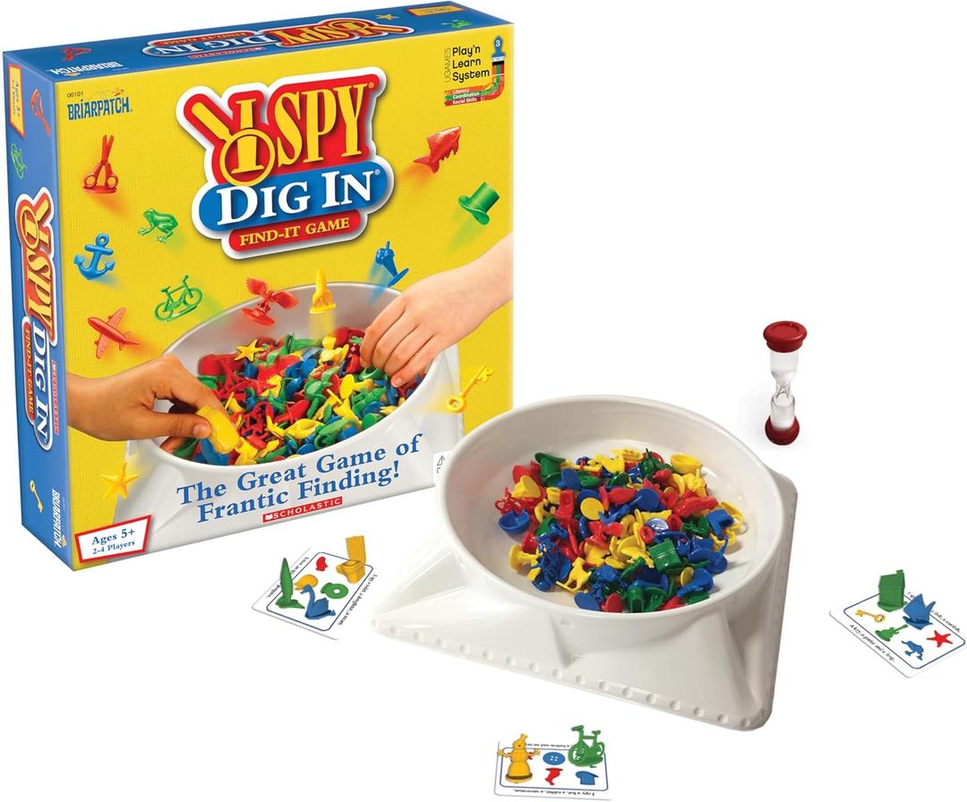 Briarpatch University Games I Spy Dig in Game, Grades K+ (UG-06101)