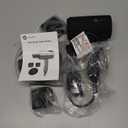 Slopehill Professional Ionic Hair Dryer, Powerful 1800W Fast Drying Low Noise Blow Dryer with 2 Concentrator Nozzle 1 Diffuser Attachments for Home Salon Travel (Black)