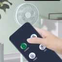 ZWP Replacement Remote Control Compatible for Holmes 36" Digital Tower Fan 32510021
