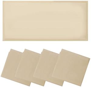 Torixqi 4 Pcs Fluorescent Light Covers - Light Covers for Ceiling Lights Classroom, Magnetic Light Filters for Office, Hospitals, Home 4 x 2 Feet (Warm Yellow)