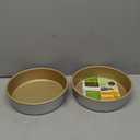 Nordic Ware 9" Round Non-stick Natural Aluminum Cake Pans (2 Pack), Metallic
