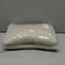 vocheer 11x7in Mini Travel Pillow, Small Pillows for Sleeping, Tiny Pillows for Neck, Wrist, Lumbar and Knee, Pets Pillow, Cotton, Cover Removable, Machine Washable (Dark Beige-2PC)