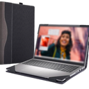 Forubar 2023 Laptop Case Cover for Dell Inspiron 15 3000 3530 3520 3510 3515 3511 & Vostro 15 Inch [Not Other Models] Notebook Sleeve Computer Bag Protective PU Leather Shell (Black)