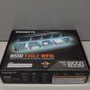 GIGABYTE B550 Eagle WIFI6 Motherboard, Supports AMD AM4 Ryzen 5000 Processors, ATX, DDR4, 2X M.2, PCIe 4.0, WIFI6, 1GbE LAN, EZ-Latch