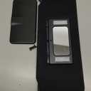 Left and Right Sides Sun Visor Fit for 1997 1998 1999 2000 2001 2002 2003 2004 for Chevrolet Corvette C5 10442033 10442034 Black with Sunroof