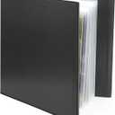 Comic Book Storage Album, Comic Book Binder - for Current, Silver Age, Regular Comics Bagged and Boarded, Binder with 12 Super Heavyweight Sleeves, Acid-Free, Gift for Comic Collectors
