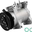 AC Compressor Fit for 2011-2013 Chrysler 300 3.6L, 2011-2014 Dodge Challenger 3.6L, 2011-2013 Dodge Charger 3.6, 2011-2015 Durango 3.6, 2011-2015 Jeep Grand Cherokee 3.6, CO 20766C
