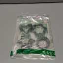 Generic 20-Piece Metal Cookie Cutter Set - Stars, Flowers, Hearts, Circles - Stainless Steel - Silver - Durable - Perfect for Christmas, Easter, Love, Floral Themes