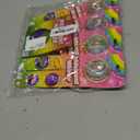 SENSORY4U Rainbow Twirler Stick - 4 Pack - Magic Party Bubble Wand - Spin Twirl Swirl and Dazzle - Fun Addicting Party Favor