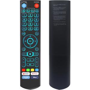 New Backlight V5 Pro Voice Remote Control Compatible with vSeeBox V1, V2, V3, V5 Pro, V3 Plus, V1 Max, Elite, Max Models