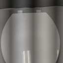 Elongated Toilet Seat, 18.5 Soft/Slow Close Oval (Oblong) Toilet Seat for Elongated Toilets, No-Slam Quiet-Close Lid, Easy-to-Install & Clean, Durable Never-Loosen White Plastic Seat