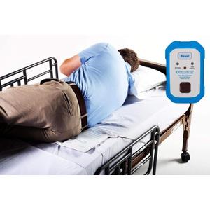 Advanced Bed and Floor Alarm with Magnetic Pull Cord, 10" x 30" Underpad with Motion Sensor Alarm, 3 Ring Chime and 3 Mounting Options, with AC Adapter and 9V Battery