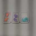 Kids Swimming Ear Plugs,3 Pairs Waterproof Reusable Silicone Child Swim Earplugs for Swimming Surfing Bathing Showering,Small Children Water Ear Plugs Suitable for Boys and Girls (Kids 4-12 Years Old)