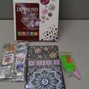 Girls Gifts 5-7-9-10 Year Old, Craft Kits for Kids Age 6 8 11 12 Diamond Art Kits Cute Stationary Girl Birthday Presents for 5 6 7 9 Year Old Girls Notebook Arts and Crafts for Kids Toys Diary