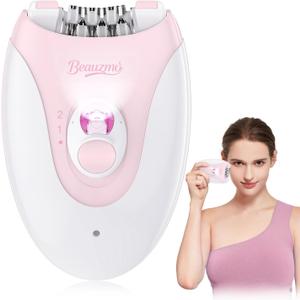 BEAUZMO Smooth Glide Epilator for Women, Pink