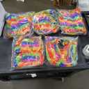 6 Piece Crazy Hour Party Supplies: Fun & Bold Decorations