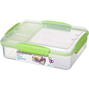 System Lunch to Go, Polypropylene, 3 Compartments, 0.97 LT, Assorted