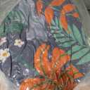 Floral Hanging Egg Swing Chair Cushions for Patio Hammock, 49"L x 49"W