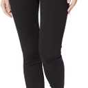 Amazon Essentials Women's Mid-Rise Stretchy Skinny Jean (8 Long, Black)