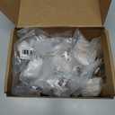 25 Pack Warm Gold Cabinet Knob Solid Kitchen Drawer Hardware,Champagne Bronze Drawer Knob Antique Brass Dresser Knob Euro Style Furniture Hardware,Diameter:1-1/5 "