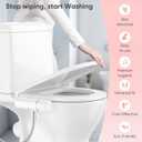 Ultra-Slim Bidet Attachment, Posterior&Feminine