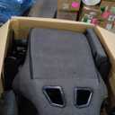 Corsair TC100 Relaxed Gaming Chair - Fabric - Racing-Inspired Design - Lumbar Pillow - Detachable Memory Foam Neck Pillow - Adjustable Seat Height - Adjustable Armrests - Gray and Black