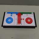 Quadpro Magnetic Ludo Board Game Set with Folding Board Classic Travel Games for Kids and Adults - 9.84 Inches