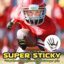 ATERCEL Youth Football Gloves Kids Sticky Receiver Gloves Grip Football Glove for Boys Girls,Size: Youth S