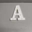 Marquee Letters, Led Letter Lights, Alphabet Battery Powered LED Light Up Name Sign, Decorative Lighted Standing Letters for Graduation Party Night Light Wedding Birthday Room Wall Decor (Letter A)