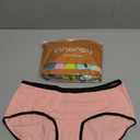 INNERSY Womens Underwear Cotton Hipster Panties Regular & Plus Size 6-Pack, M